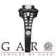 Lab Grown Diamond Halo Engagement Ring 1.57 Carat 14K Black Gold Vintage Style IGI Certified Unique Handmade