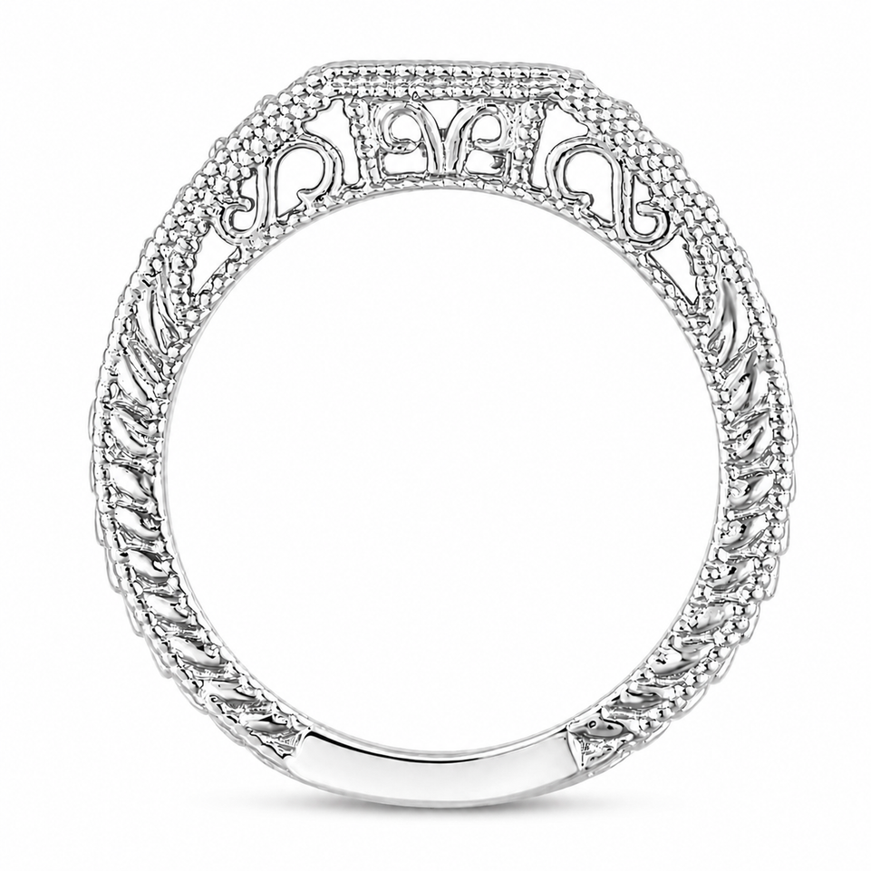 Unique Wedding & Anniversary Diamond Curve Band 14K White Gold, Rose Gold Or Yellow Gold 0.21 Carat Certified Handmade 