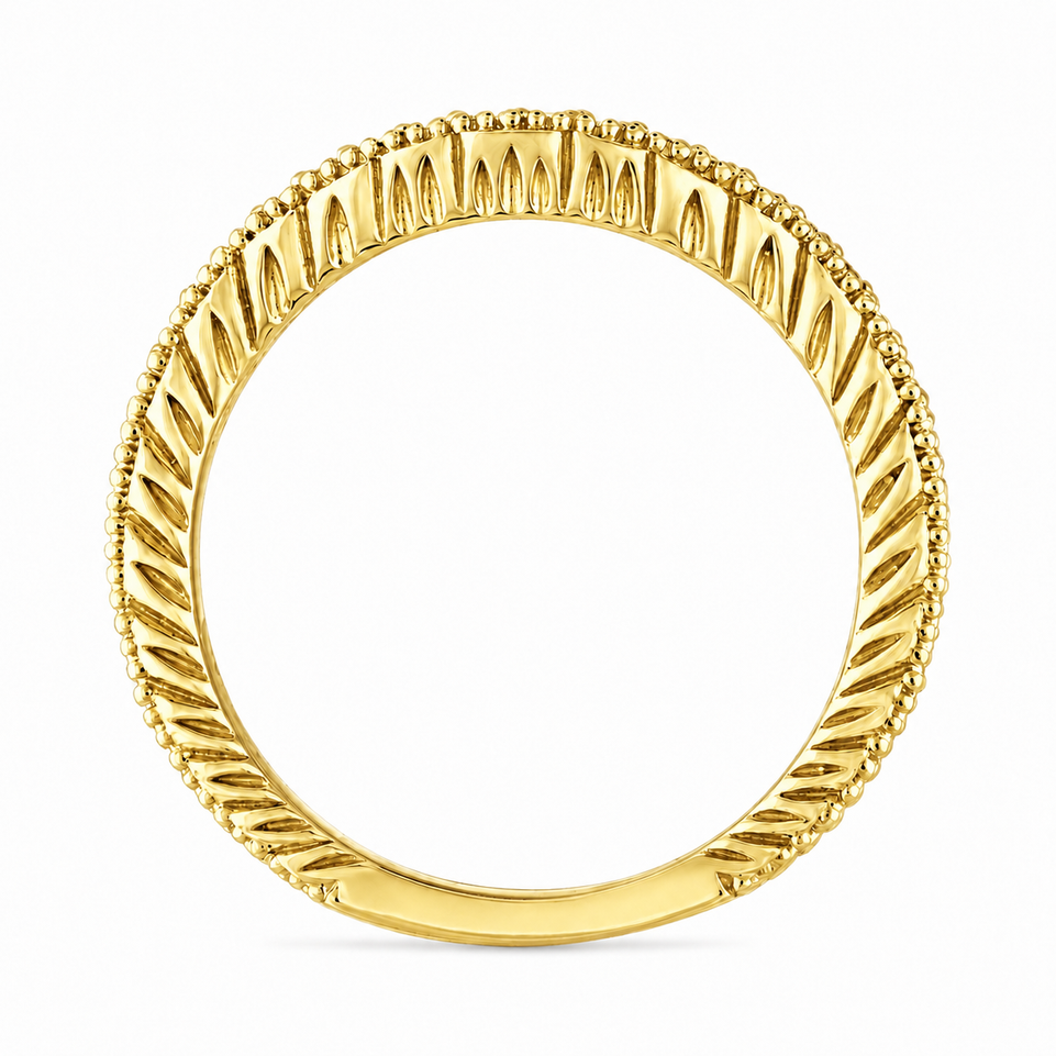 Black Diamond Filigree Wedding Band, Curve Matching Wedding Ring 0.20 Carat 14K White Gold, Yellow Gold Or Rose Gold Unique Handmade