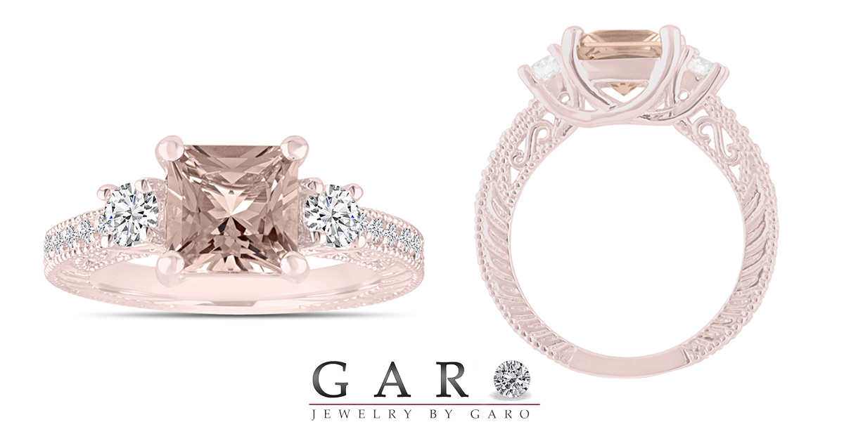 Morganite Engagement Rings Morganite Engagement Rings