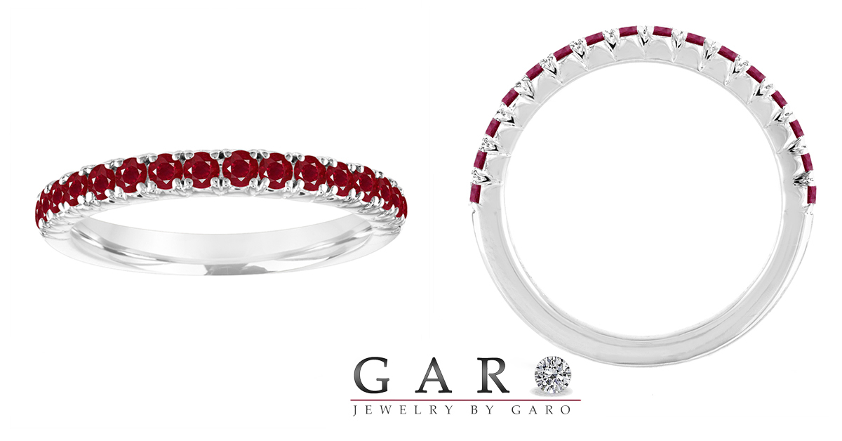 Ruby Wedding Bands  Ruby Wedding Bands