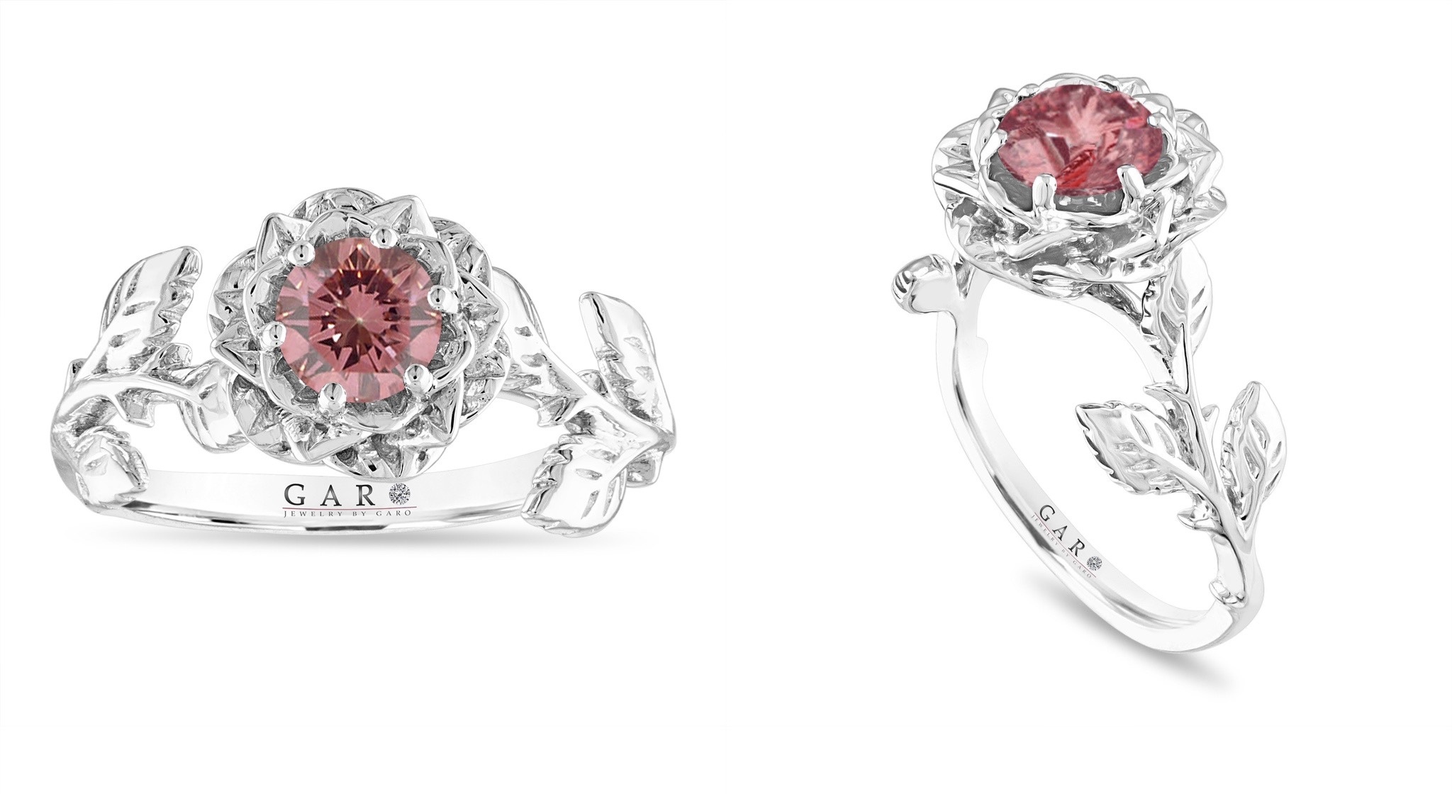 Floral Engagement Rings Floral Engagement Rings