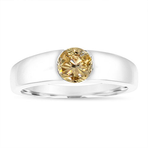 【HYERES LOR】Champagne Moon 14K Chunky Ring M (YG) DIA IMG_0023_1__53700.1704737318.