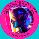 Custom Hood Sizes Coming Soon Custom Hood Sizes Coming Soon