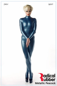 Metallic Peacock 0.40mm - 28" offcut