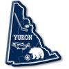 Yukon Territory Magnet by Classic Magnets, Collectible Souvenirs Made in the USA