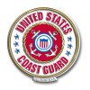 U.S. Coast Guard Seal Magnet by Classic Magnets, Collectible Souvenirs Made in the USA