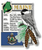 Maine Six-Piece State Magnet Set by Classic Magnets, Includes 6 Unique Designs, Collectible Souvenirs Made in the USA