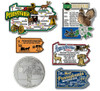 Pennsylvania Six-Piece State Magnet Set by Classic Magnets, Includes 6 Unique Designs, Collectible Souvenirs Made in the USA