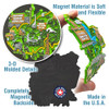 Grand Teton National Park Map Magnet by Classic Magnets, Collectible Souvenirs Made in the USA