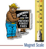 Smokey Bear 'Remember' Sign Magnet by Classic Magnets, Collectible Souvenirs Made in the USA