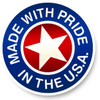 U.S. Space Force Delta Logo Magnet Logo by Classic Magnets, Collectible Patriotic Military Souvenirs and Gifts Made in the USA
