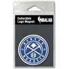 Denver Nuggets Logo by Classic Magnets, 2.2" x 2.2", Collectible NBA Souvenirs and Gifts Made in the USA