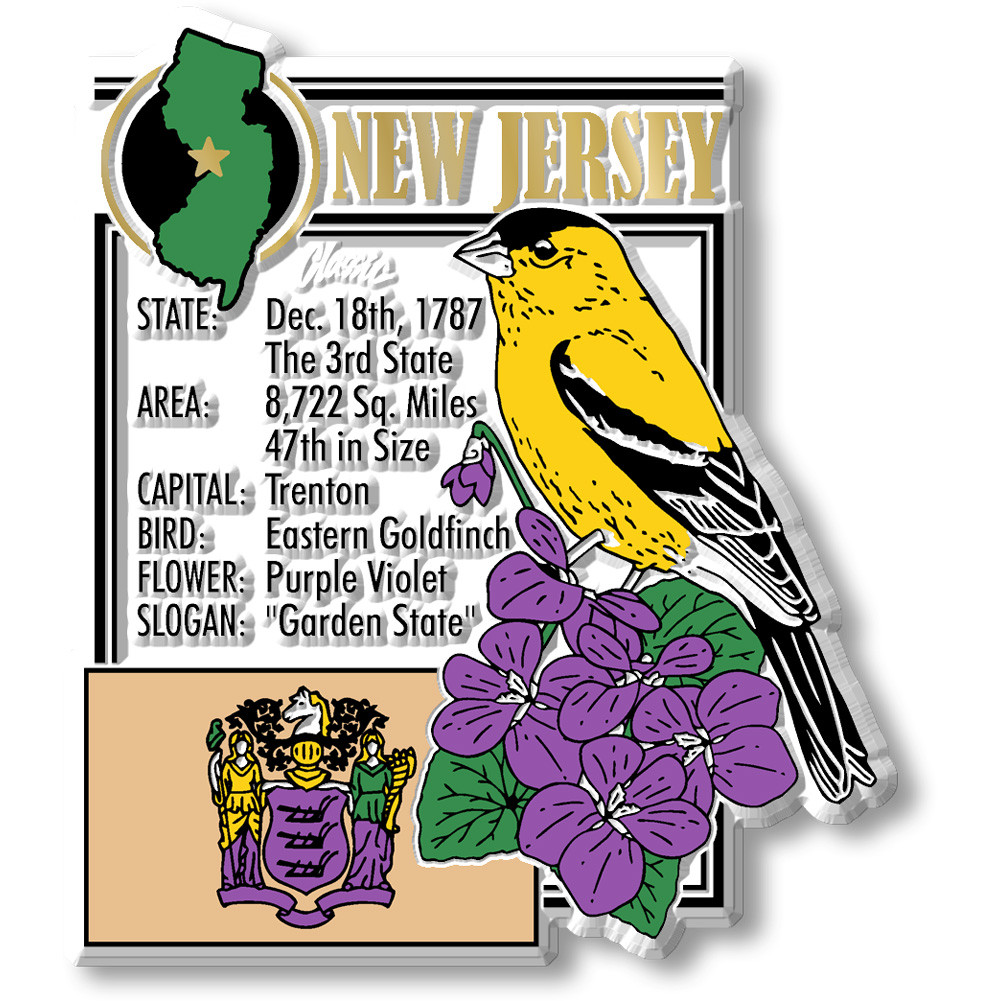 New Jersey SixPiece State Set