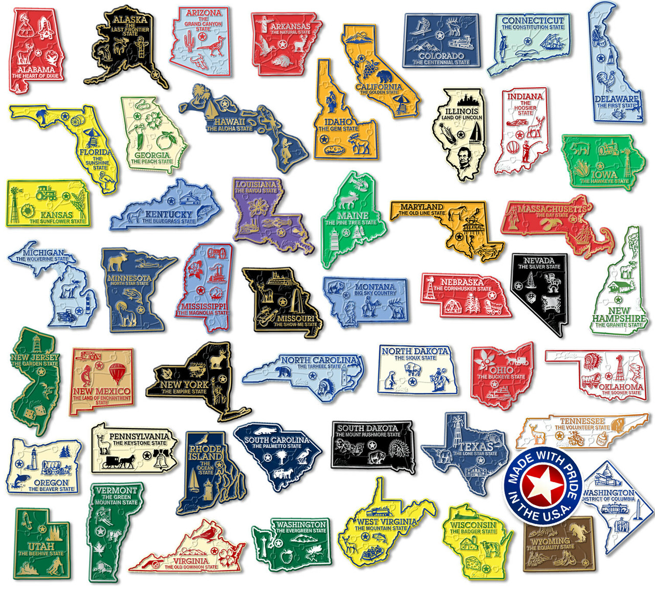 US State Fridge Classic