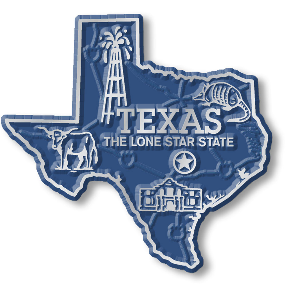 Texas Six-Piece State Magnet Set by Classic Magnets, Includes 6 Unique Designs, Collectible 3D Rubber Vintage-Style Souvenirs and Gifts Made in The USA Texas Six-Piece State Magnet Set by Classic Magnets, Includes 6 Unique Designs, Collectible 3D Rubber Vintage-Style Souvenirs and Gifts Made in The USA