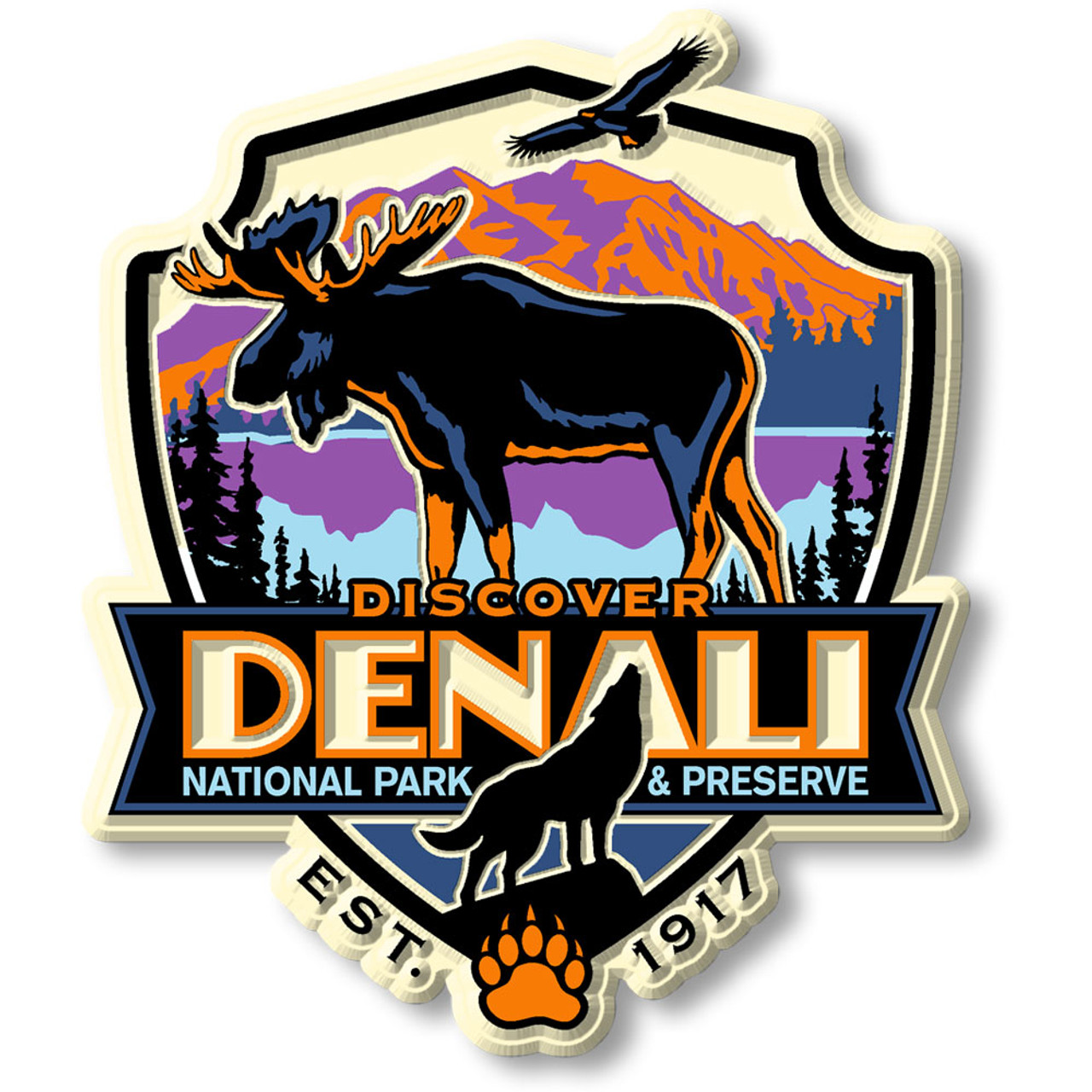 Denali Performance Youth Classic Logo