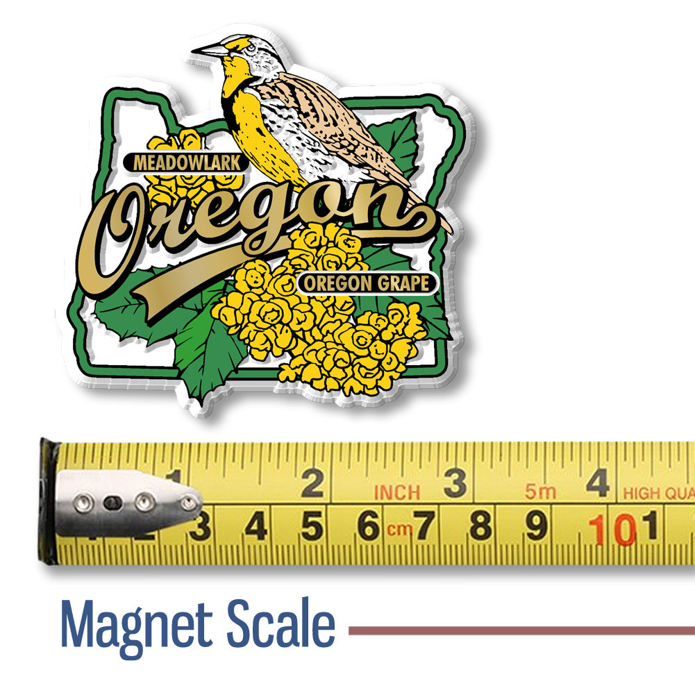 Oregon State Bird and Flower by