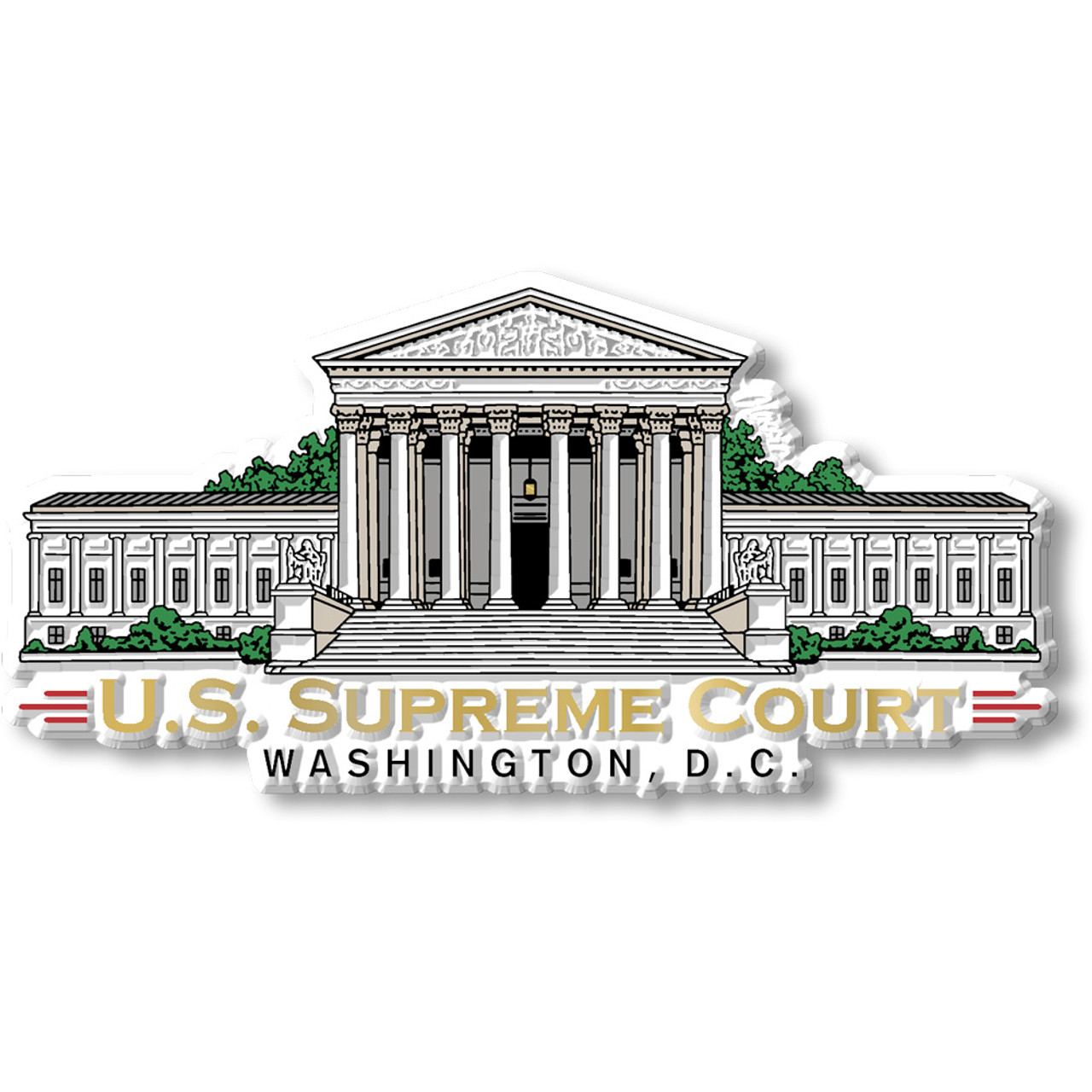 Washington DC U.S. Supreme Court Magnet | Classic Magnets