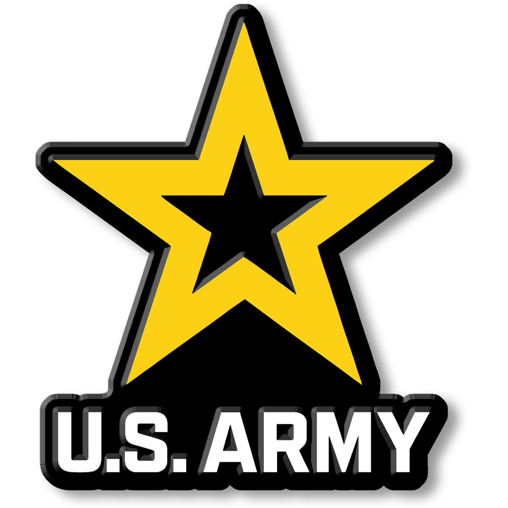 U.S. Army Star Magnet Logo by ClassicMagnets.com