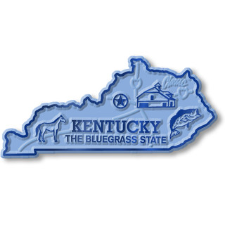 Kentucky Six-Piece State Magnet Set - ClassicMagnets.com