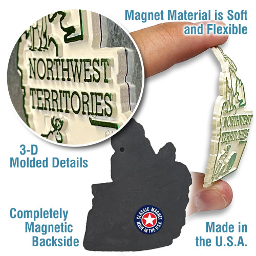 Northwest Territories Magnet by Classic Magnets, Collectible Souvenirs and Gifts Made in the USA Northwest Territories Magnet by Classic Magnets, Collectible Souvenirs and Gifts Made in the USA