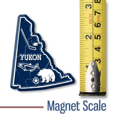 Yukon Territory Magnet by Classic Magnets, Collectible Souvenirs and Gifts Made in the USA Yukon Territory Magnet by Classic Magnets, Collectible Souvenirs and Gifts Made in the USA