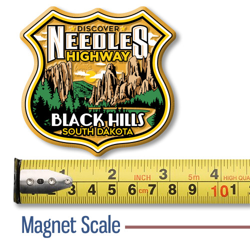 Needles Highway Black Hills South Dakota Magnet by Classic Magnets, Discover America Series, Collectible Souvenirs and Gifts Made in the USA Needles Highway Black Hills South Dakota Magnet by Classic Magnets, Discover America Series, Collectible Souvenirs and Gifts Made in the USA