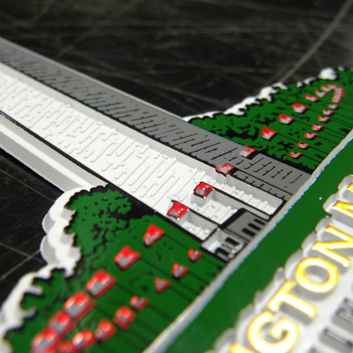 White House Magnet by Classic Magnets, Washington D.C. Series, Collectible Souvenirs and Gifts Made in the USA