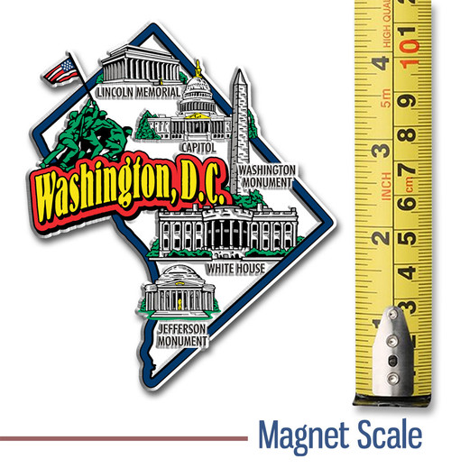 Washington, D.C. Six-Piece  Magnet Set by Classic Magnets, Includes 6 Unique Designs, Collectible Souvenirs and Gifts Made in the USA Washington, D.C. Six-Piece  Magnet Set by Classic Magnets, Includes 6 Unique Designs, Collectible Souvenirs and Gifts Made in the USA