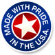 U.S. Air Force Emblem Magnet by Classic Magnets, Collectible Patriotic Military Souvenirs and Gifts Made in the USA