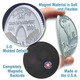 California State Quarter Magnet by Classic Magnets, Collectible Souvenirs Made in the USA