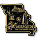 Missouri Six-Piece State Magnet Set by Classic Magnets, Includes 6 Unique Designs, Collectible Souvenirs Made in the USA