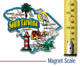 South Carolina Six-Piece State Magnet Set by Classic Magnets, Includes 6 Unique Designs, Collectible Souvenirs Made in the USA