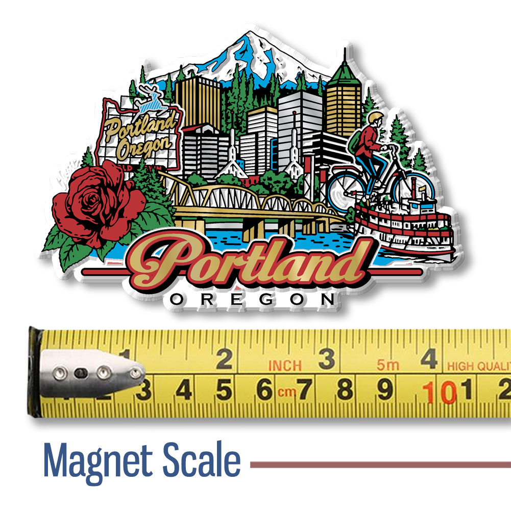 Portland City Skyline