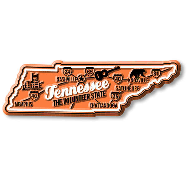 Tennessee Premium Map