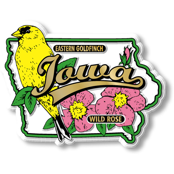 専用☆当時物USAヴィンテージカード フラワー他⑤＆アニマル⑩＆アールデコ①② sbf-115-iowa-state-bird-%2526-