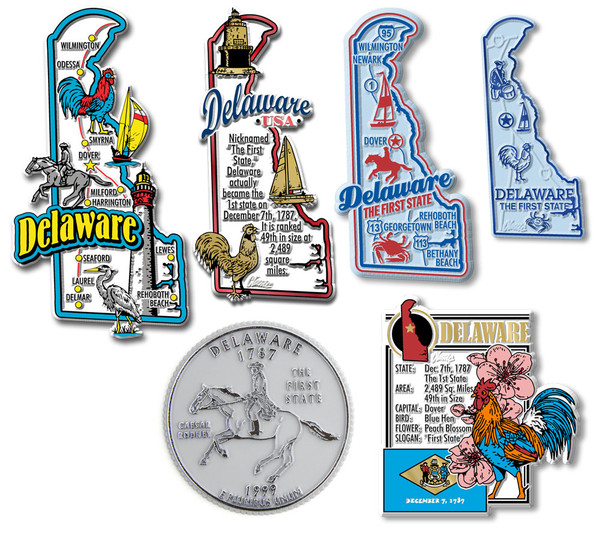 Delaware SixPiece State Set