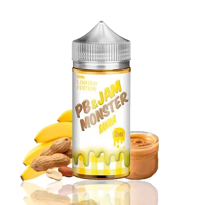 peanut butter and jelly vape juice Jam Monster Banana & 120ml Flavour:TUTTI FRUTTI Lost Mary Ultrasonic 35K Inhale-Activated