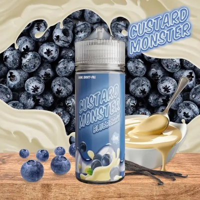 Custard Monster Blueberry 120ml - Just Vape Custard Monster Blueberry 120ml - Just Vape