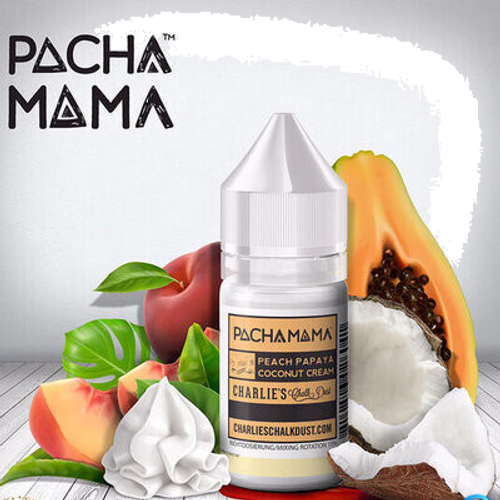 PACHA MAMA PEACH, PAPAYA AND COCONUT CREAM 120ml