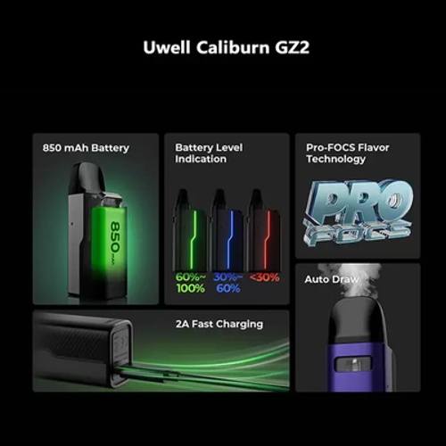 Caliburn GZ2 850mAh