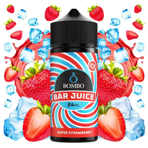 Bombo Bar Juice Super Strawberry 120ml 