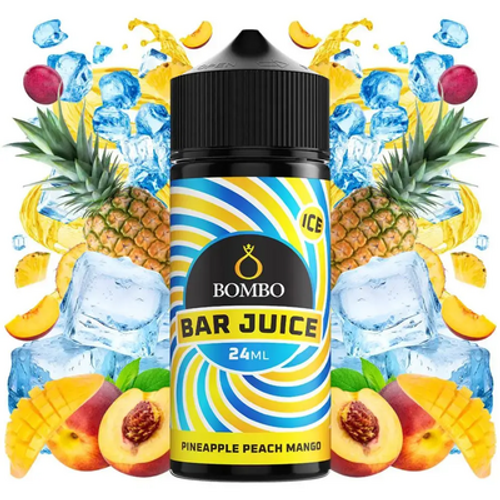 Bombo Bar Juice Pinneapple Peach Mango 120ml 