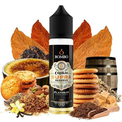  Bombo Platinum Tobaccos Cookie Supra Reserve 120ml