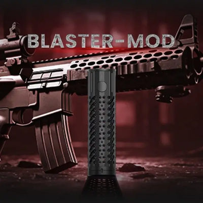 Mod Blaster Gun edition 21700 - BD Vape (black color)