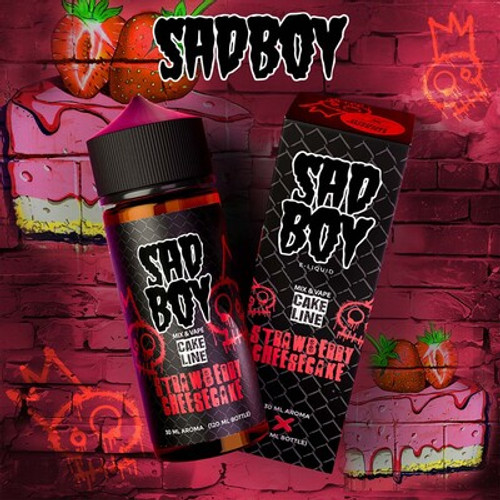 Strawberry Cheesecake 60ml by Sadboy Cake 