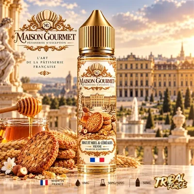 Honey & Cereal Biscuit 60ml - Maison Gourmet by Tribal Force