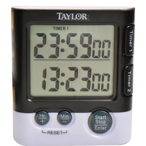TIMER, DIGITAL, 24HR, 4-1/2", Taylor Thermometer, 5828, 1517601