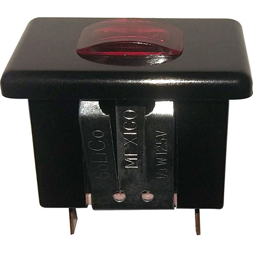 INDICATOR LAMP, 125V RED DOME, Vollrath/Idea-Medalie, 2515841-1, 8406863